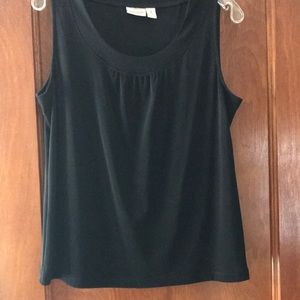 EASYWEAR by Chico’s Black Top Size 1 or 8-10 NWOT